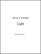 Light SATB choral sheet music cover